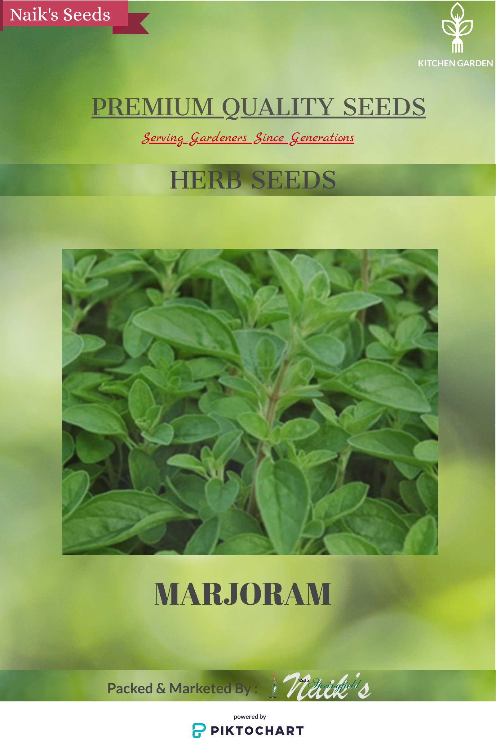 Marjoram seeds