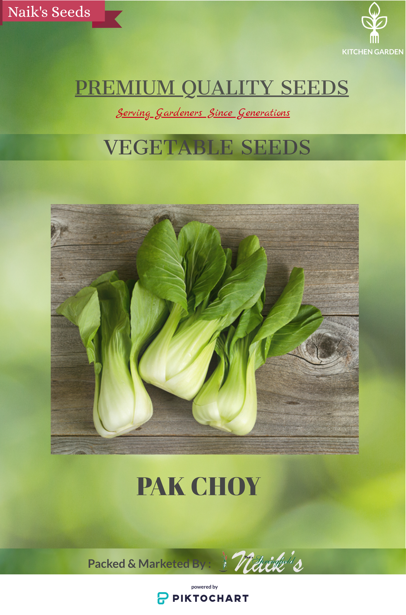 Pak Choy seeds