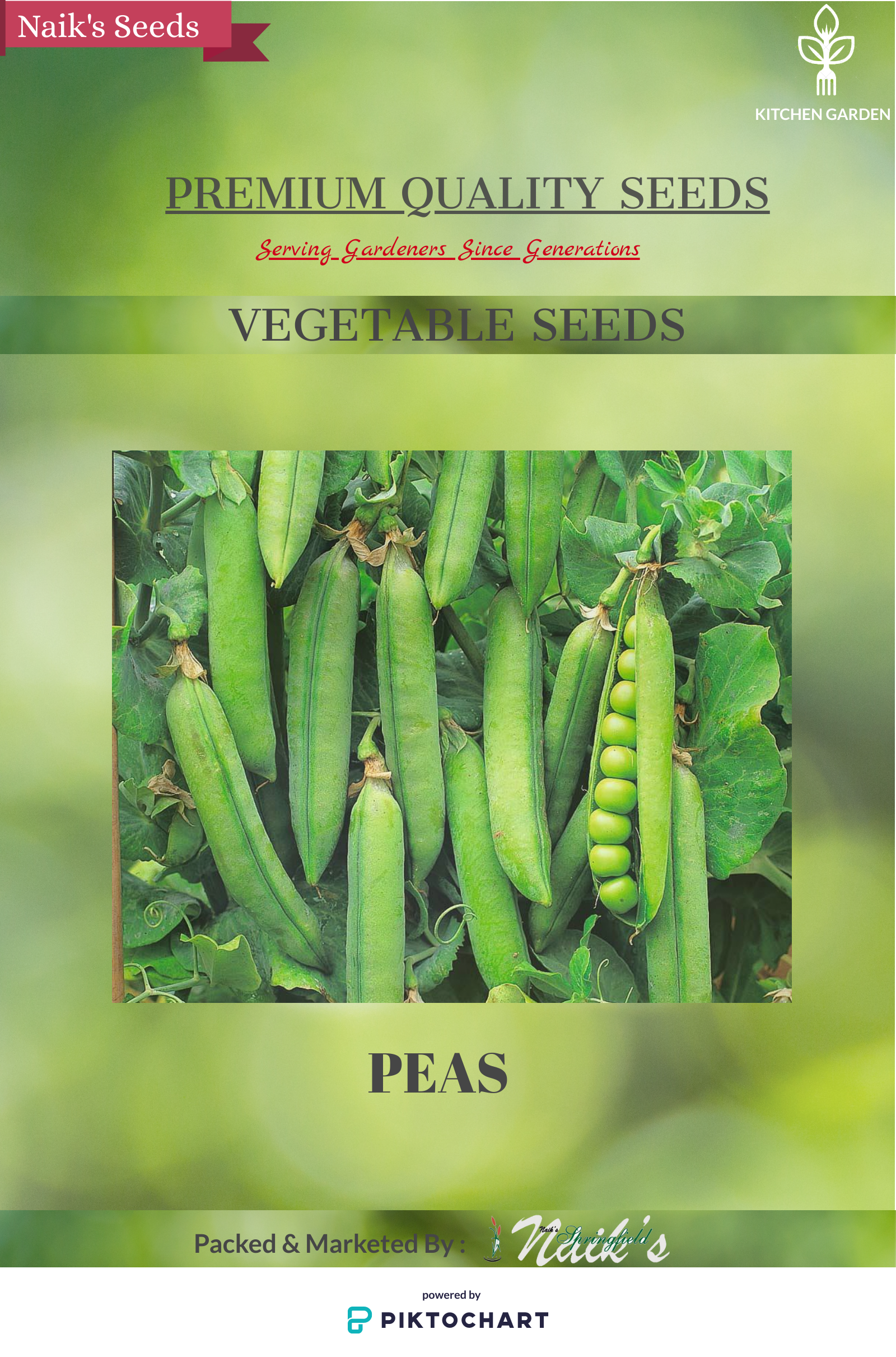 Peas Long Sweet seeds