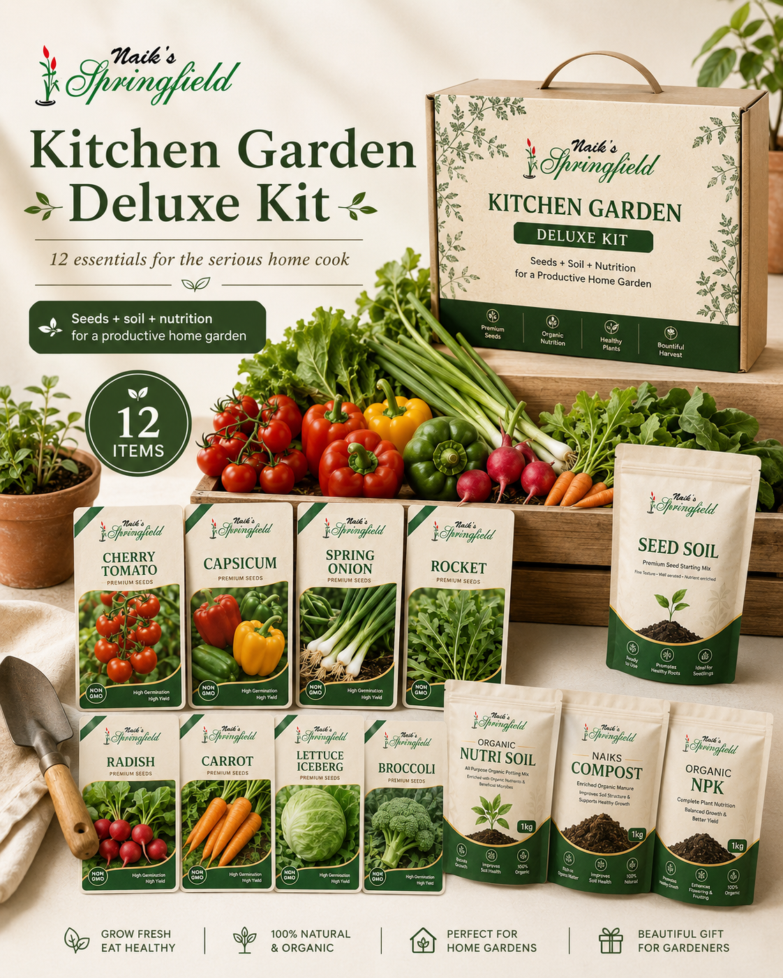 kitchen garden deluxe kit